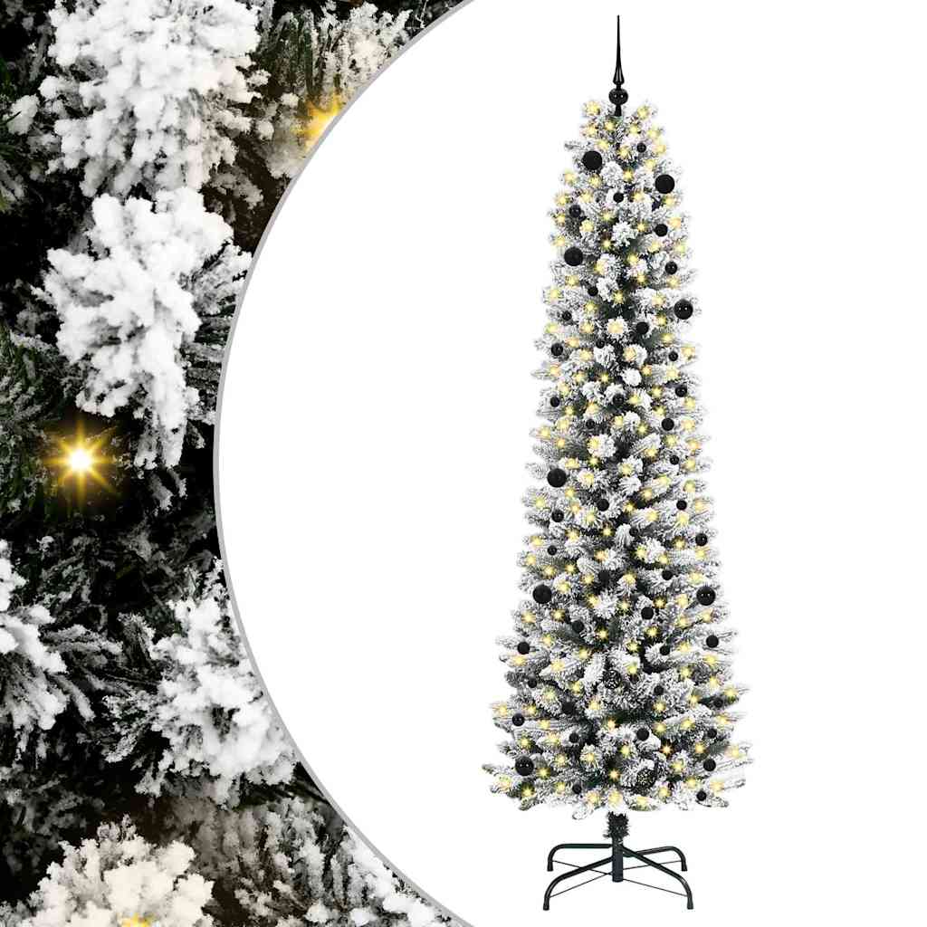 vidaXL Artificial Christmas Tree White 240 cm - 48774