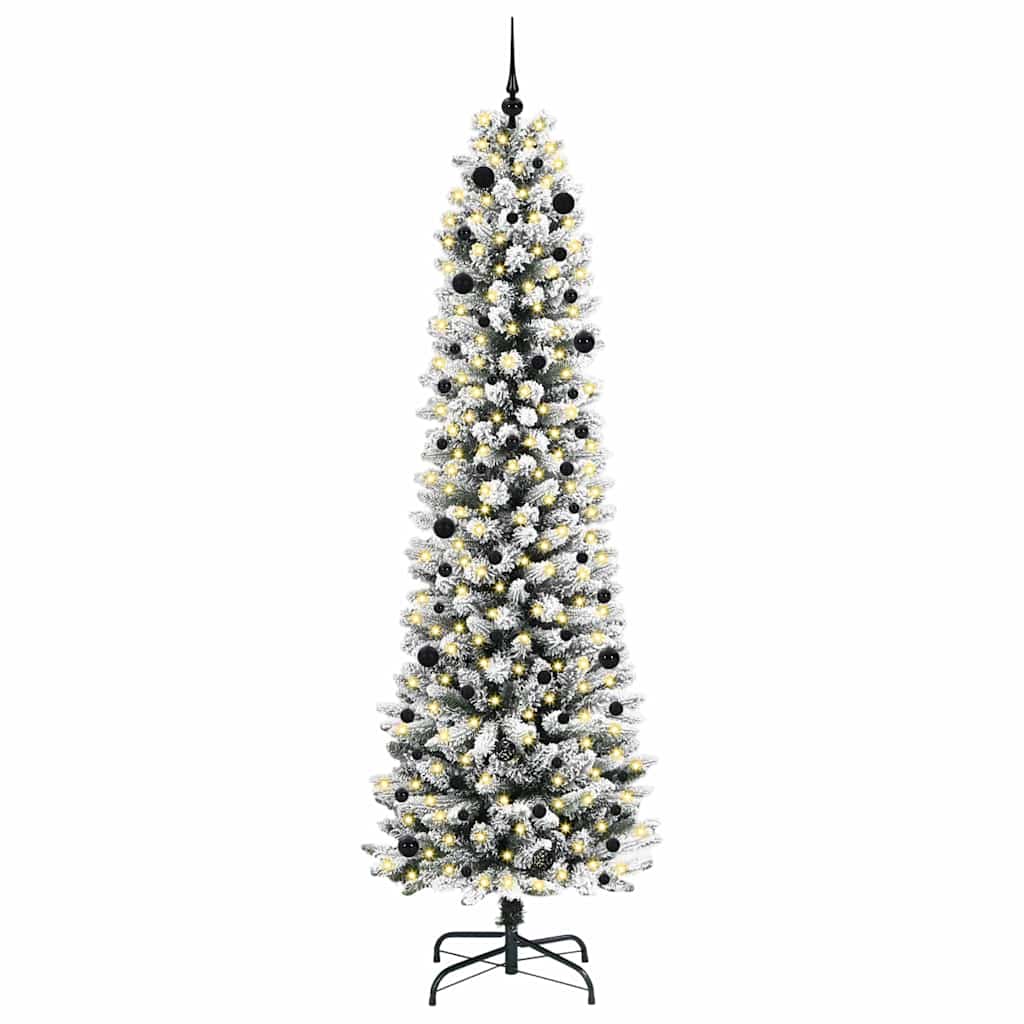 vidaXL Artificial Christmas Tree White 240 cm - 48774