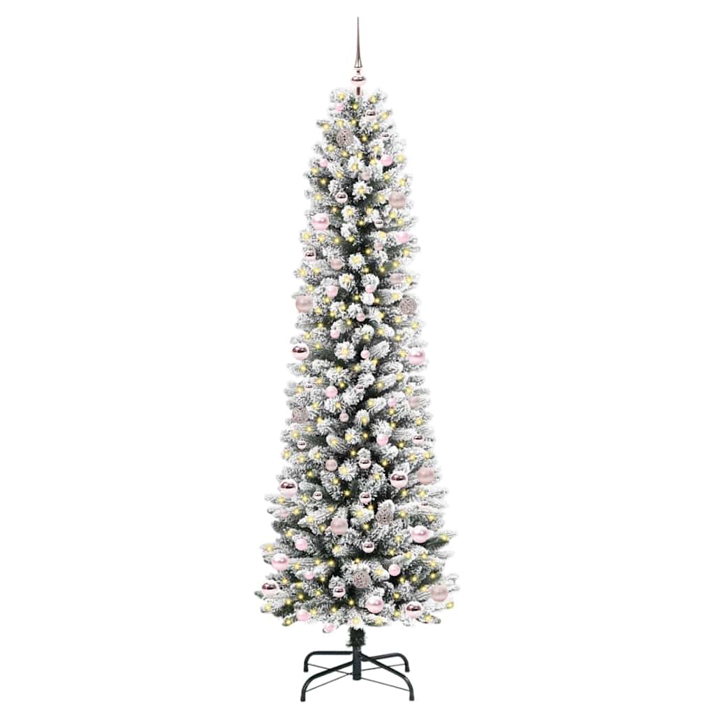 vidaXL Artificial Christmas Tree White 240 cm - 48783