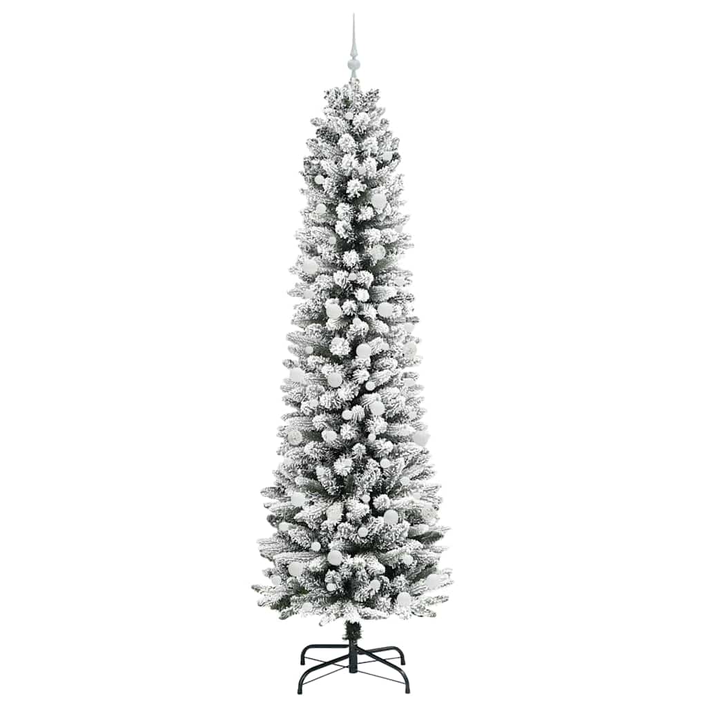 vidaXL Artificial Christmas Tree White 240 cm - 48784