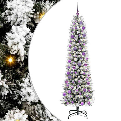 vidaXL Artificial Christmas Tree White 240 cm - 48795