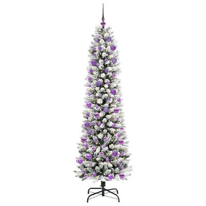 vidaXL Artificial Christmas Tree White 240 cm - 48795