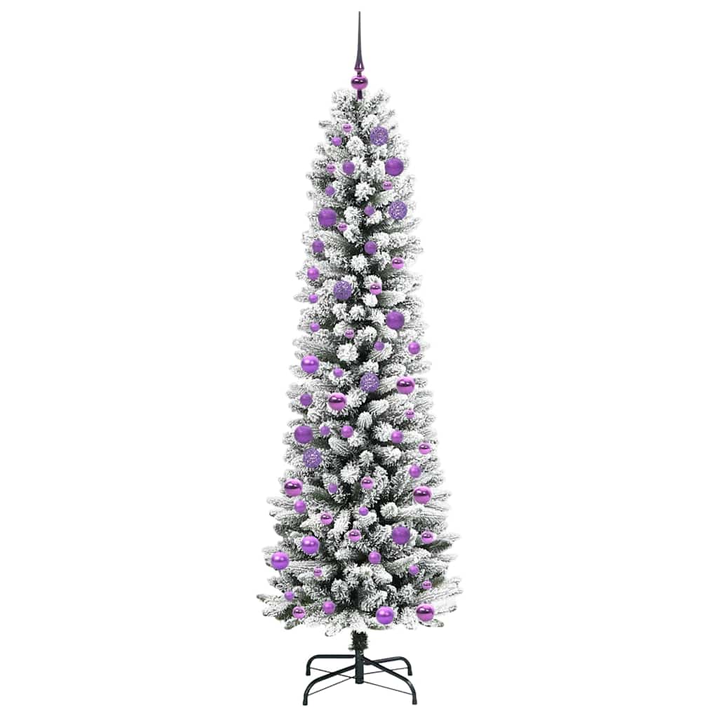 vidaXL Artificial Christmas Tree White 240 cm - 48795