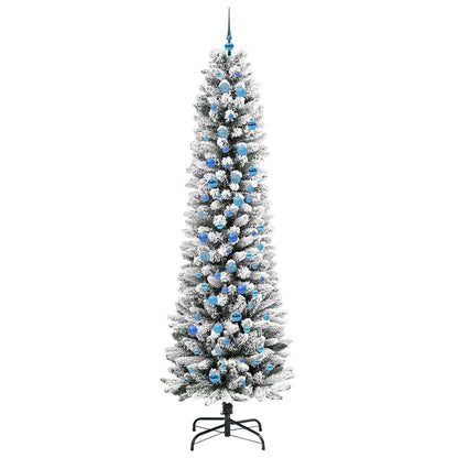 vidaXL Artificial Christmas Tree White 240 cm - 48797