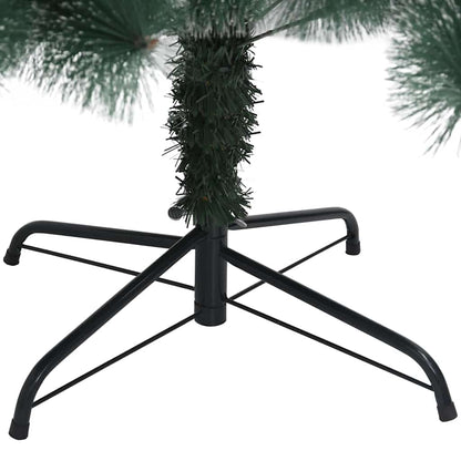 vidaXL Artificial Pre-lit Christmas Tree with Ball Set Green 120 cm - 48830