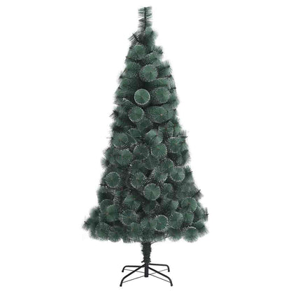 vidaXL Artificial Pre-lit Christmas Tree with Ball Set Green 120 cm - 48844