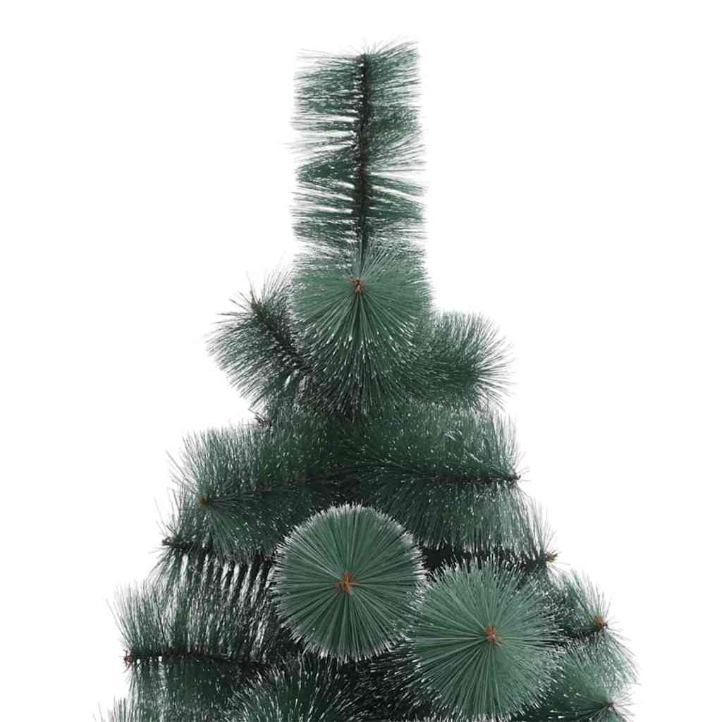 vidaXL Artificial Pre-lit Christmas Tree Green 180 cm PET