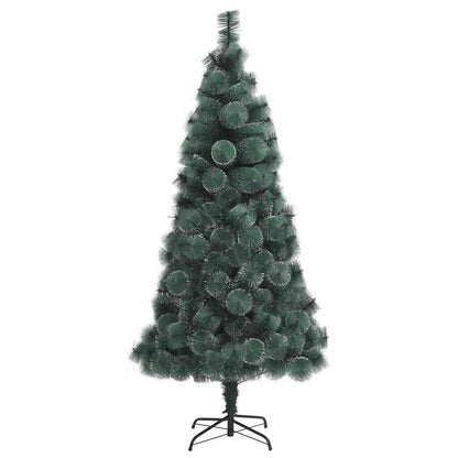 vidaXL Artificial Pre-lit Christmas Tree with Ball Set Green 180 cm - 48931