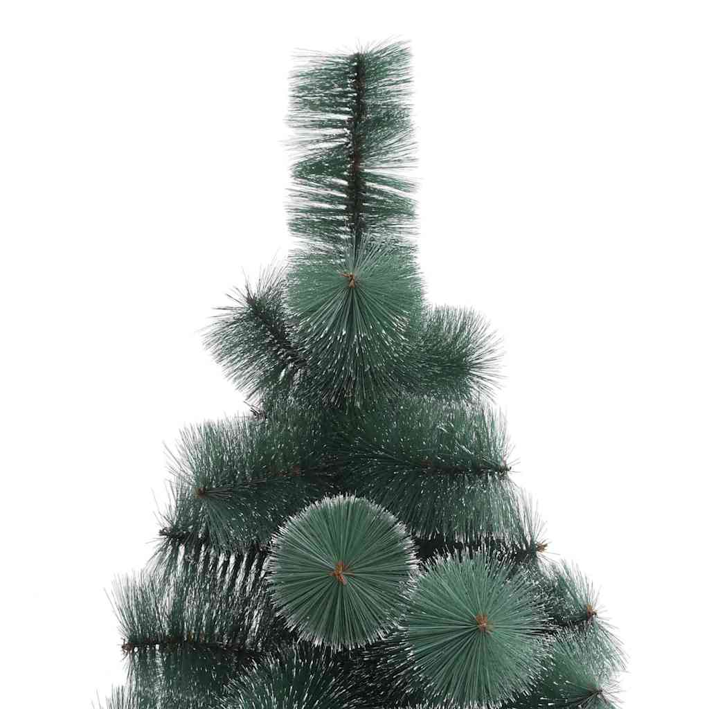 vidaXL Artificial Pre-lit Christmas Tree with Ball Set Green 240 cm - 48999