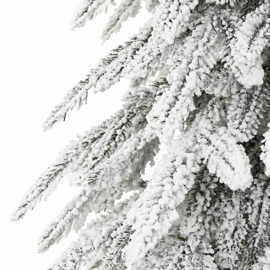 vidaXL Christmas Tree with 300 LEDs White 210 cm PE and Steel - 49006