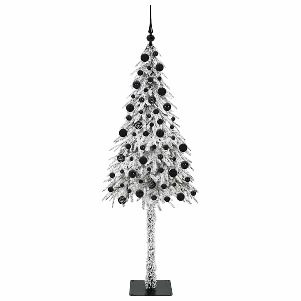 vidaXL Christmas Tree with 300 LEDs White 210 cm PE and Steel - 49022