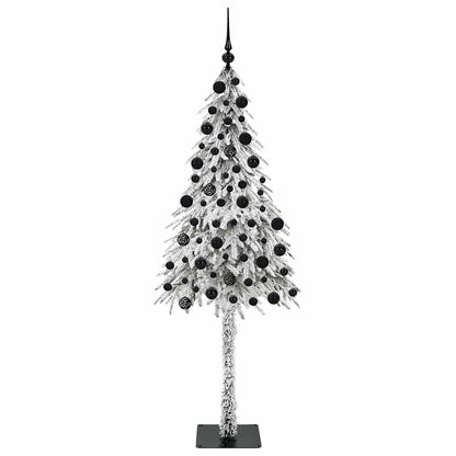 vidaXL Christmas Tree with 300 LEDs White 210 cm PE and Steel - 49022