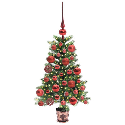 vidaXL Christmas Tree with 150 LEDs with Stand Green 65 cm PE