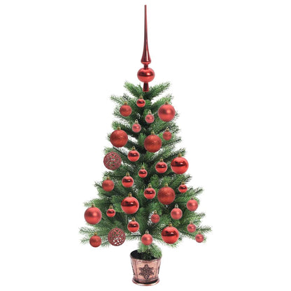 vidaXL Christmas Tree with 150 LEDs with Stand Green 65 cm PE