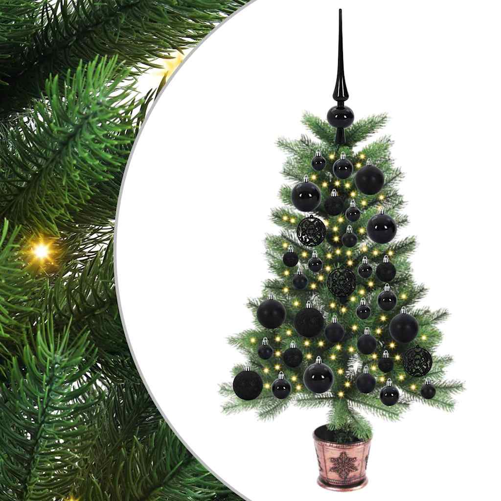 vidaXL Christmas Tree with 150 LEDs with Stand Green 65 cm PE - 49106