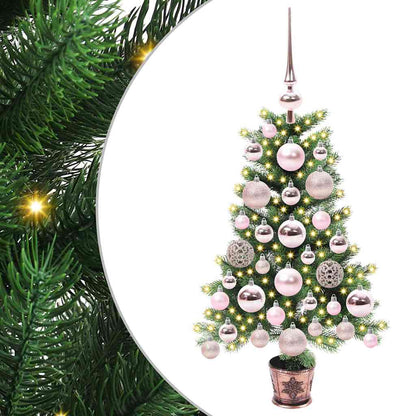 vidaXL Christmas Tree with 150 LEDs with Stand Green 65 cm PE - 49113