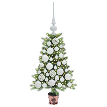 vidaXL Christmas Tree with 150 LEDs with Stand Green 65 cm PE - 49124