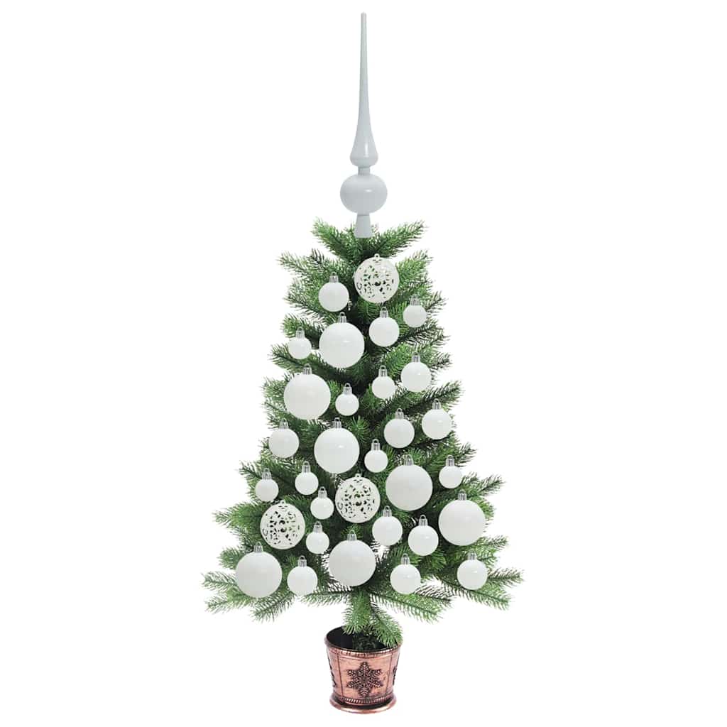 vidaXL Christmas Tree with 150 LEDs with Stand Green 65 cm PE - 49124