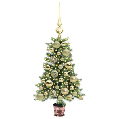 vidaXL Christmas Tree with 150 LEDs with Stand Green 65 cm PE - 49128