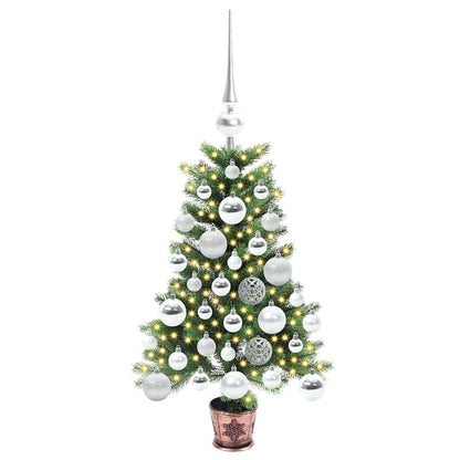 vidaXL Christmas Tree with 150 LEDs with Stand Green 65 cm PE - 49137