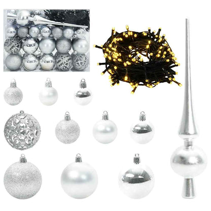 vidaXL Christmas Tree with 150 LEDs with Stand Green 65 cm PE - 49137