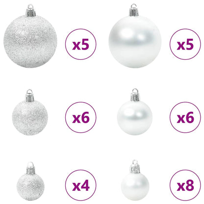 vidaXL Christmas Tree with 150 LEDs with Stand Green 65 cm PE - 49137