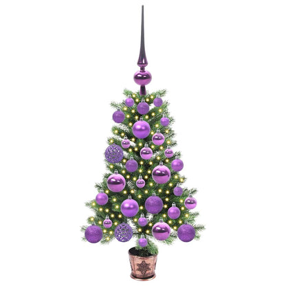 vidaXL Christmas Tree with 150 LEDs with Stand Green 65 cm PE - 49144