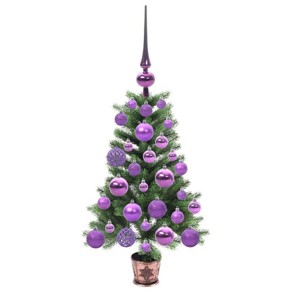 vidaXL Christmas Tree with 150 LEDs with Stand Green 65 cm PE - 49144