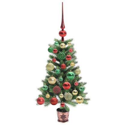 vidaXL Christmas Tree with 150 LEDs with Stand Green 65 cm PE - 49157