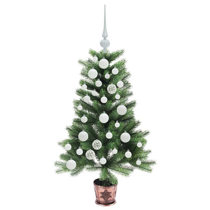 vidaXL Christmas Tree with 150 LEDs with Stand Green 90 cm PE - 49180