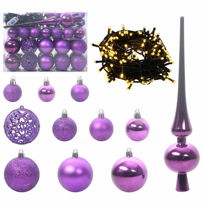 vidaXL Christmas Tree with 150 LEDs with Stand Green 90 cm PE - 49196