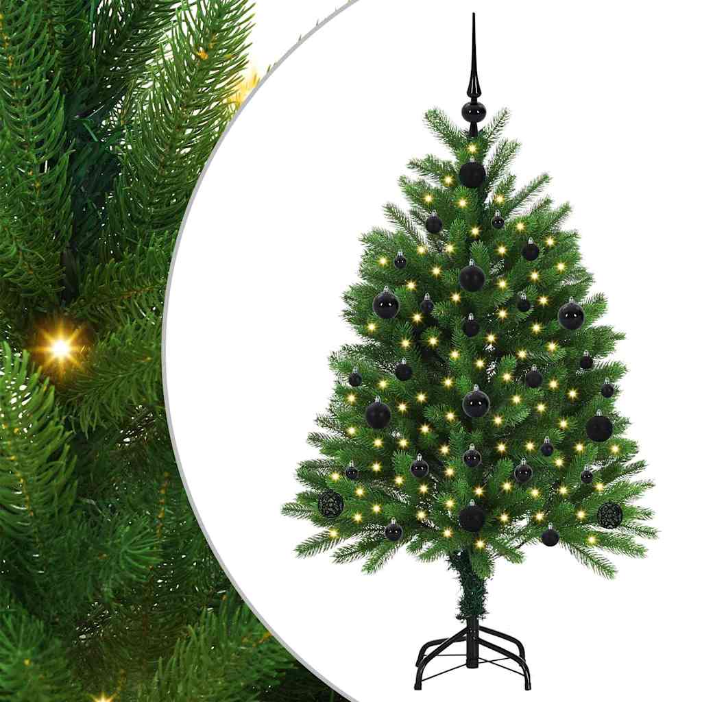 vidaXL Christmas Tree with 150 LEDs with Stand Green 120 cm PE - 49215