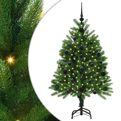 vidaXL Christmas Tree with 150 LEDs with Stand Green 120 cm PE - 49215