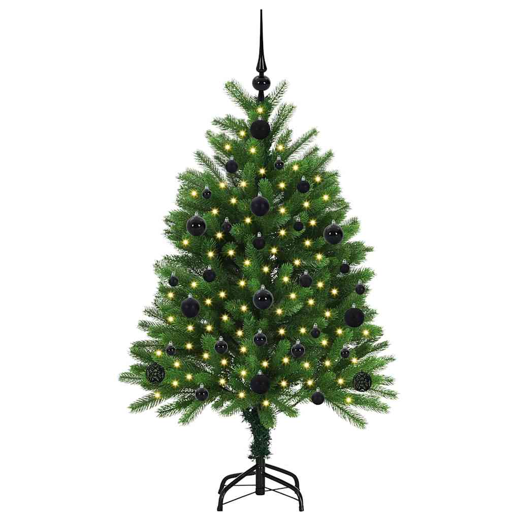 vidaXL Christmas Tree with 150 LEDs with Stand Green 120 cm PE - 49215