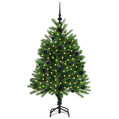 vidaXL Christmas Tree with 150 LEDs with Stand Green 120 cm PE - 49215