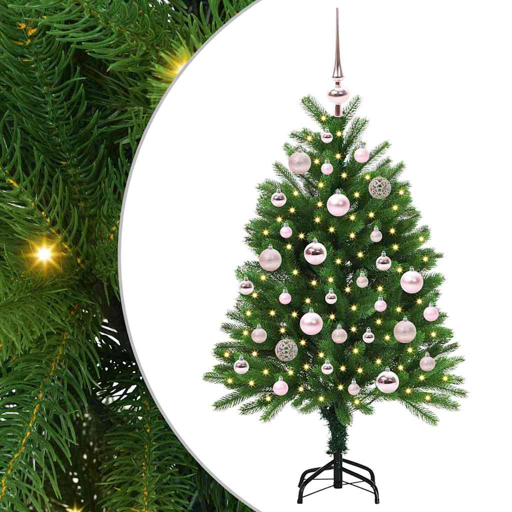 vidaXL Christmas Tree with 150 LEDs with Stand Green 120 cm PE - 49216