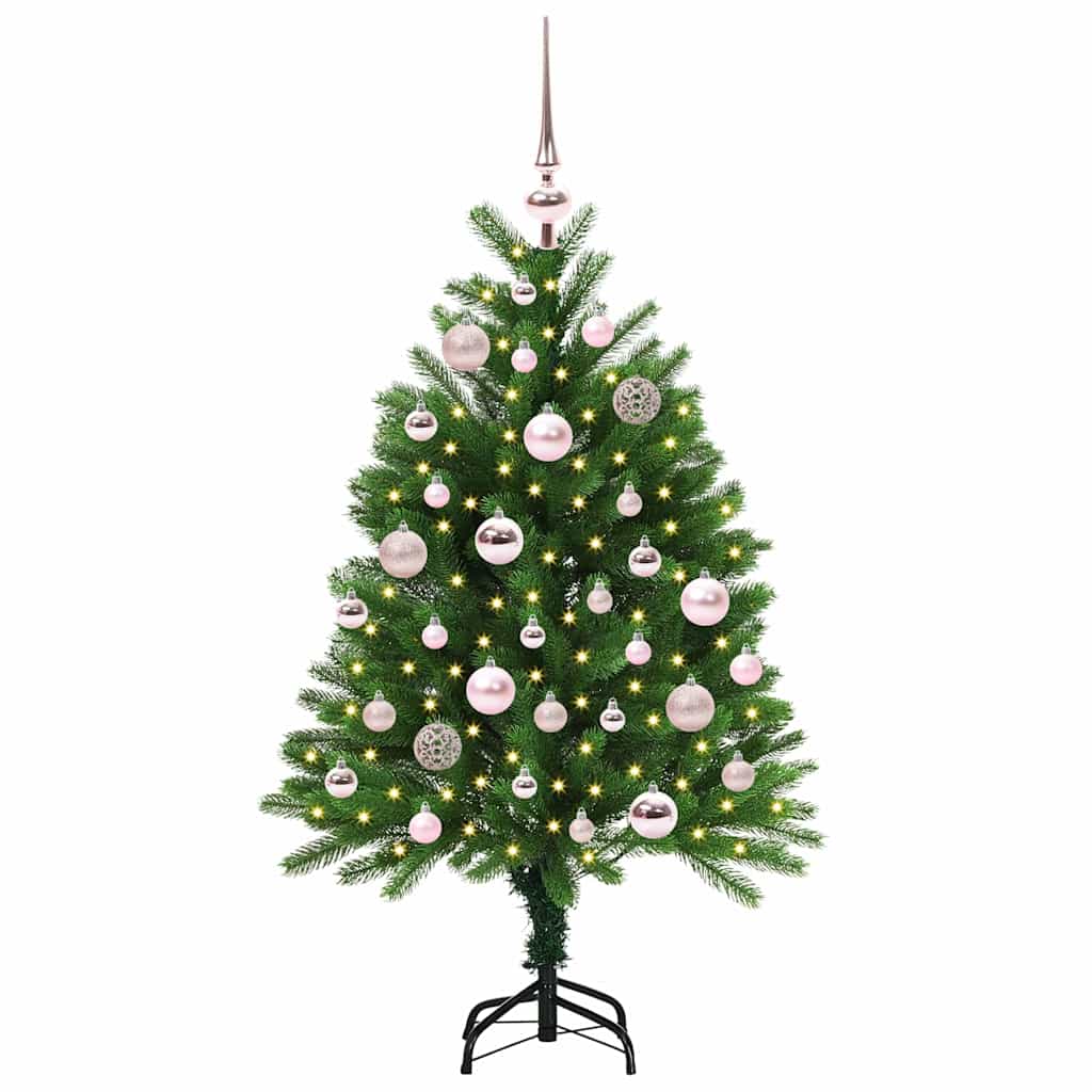 vidaXL Christmas Tree with 150 LEDs with Stand Green 120 cm PE - 49216