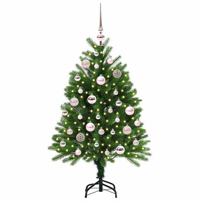 vidaXL Christmas Tree with 150 LEDs with Stand Green 120 cm PE - 49216