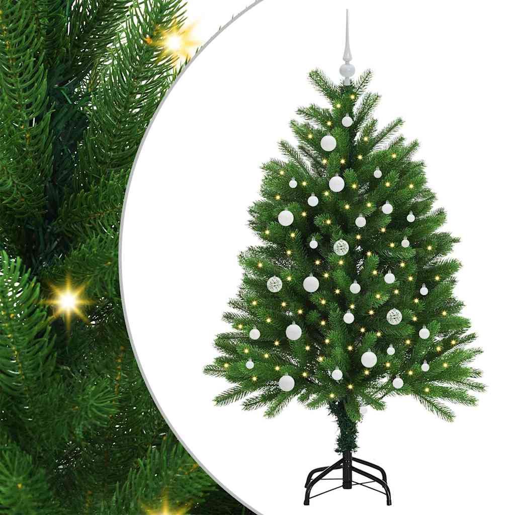 vidaXL Christmas Tree with 150 LEDs with Stand Green 120 cm PE - 49220