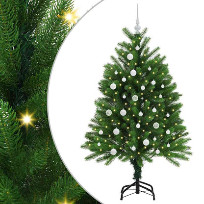 vidaXL Christmas Tree with 150 LEDs with Stand Green 120 cm PE - 49220