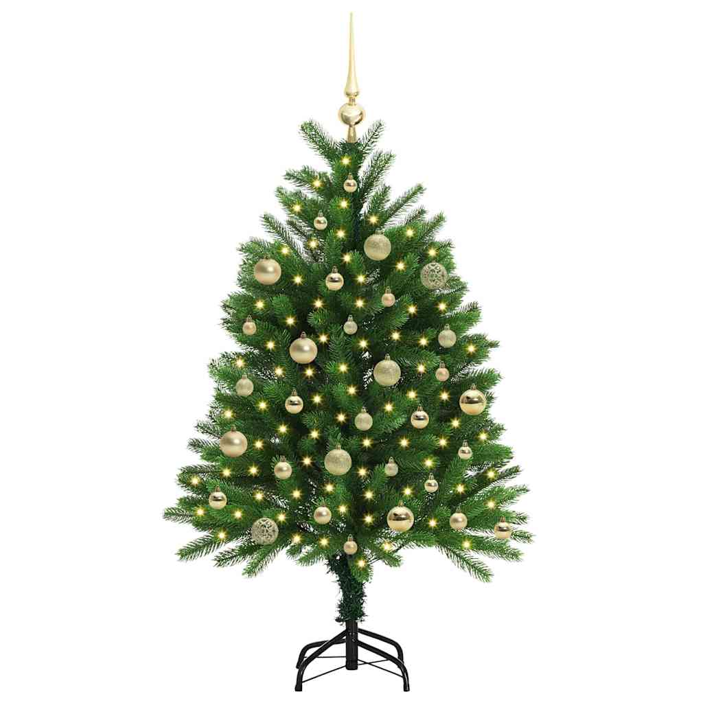 vidaXL Christmas Tree with 150 LEDs with Stand Green 120 cm PE - 49231