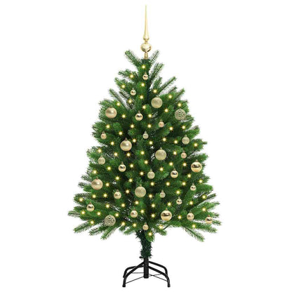 vidaXL Christmas Tree with 150 LEDs with Stand Green 120 cm PE - 49231