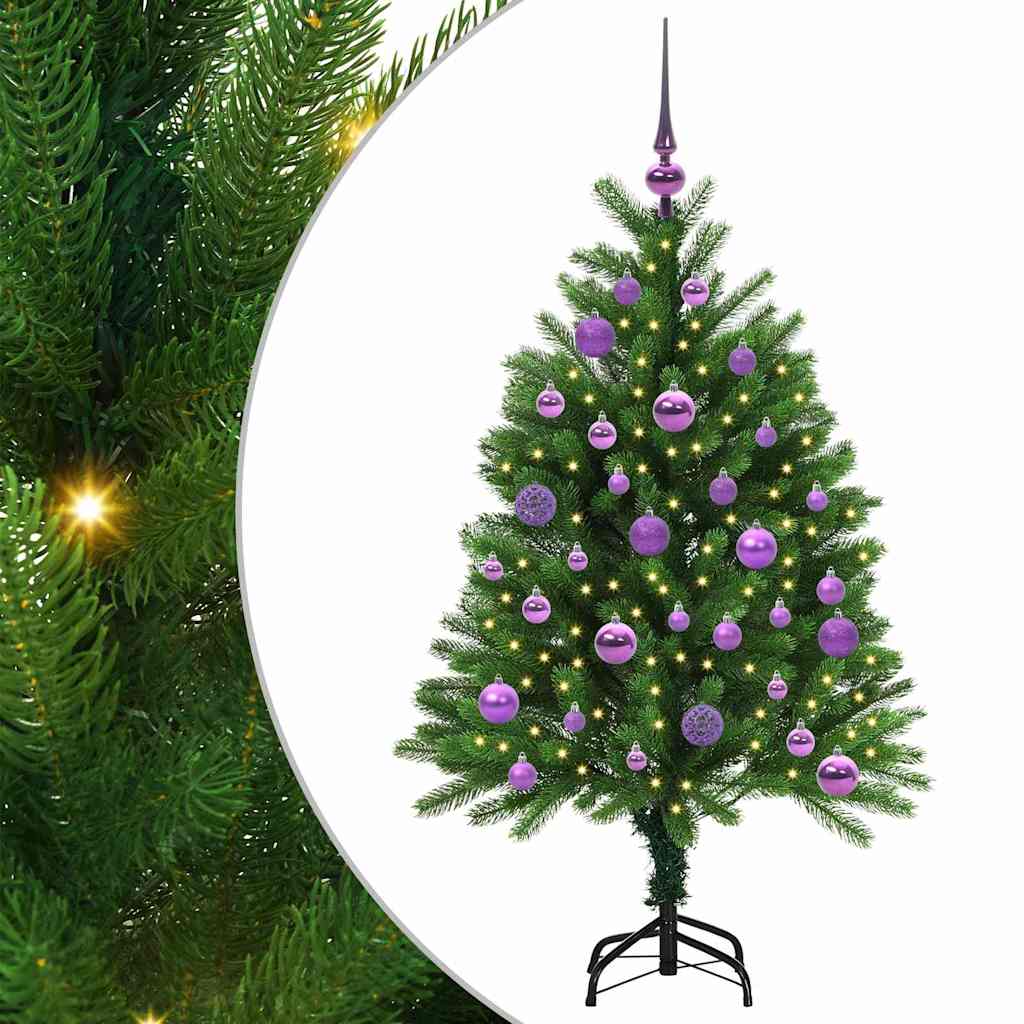 vidaXL Christmas Tree with 150 LEDs with Stand Green 120 cm PE - 49233