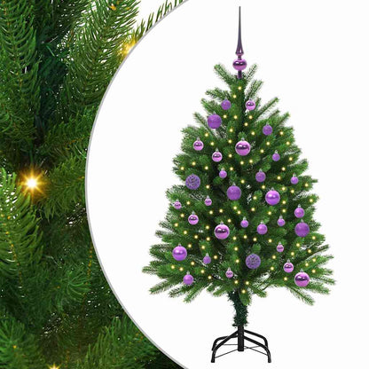 vidaXL Christmas Tree with 150 LEDs with Stand Green 120 cm PE - 49233