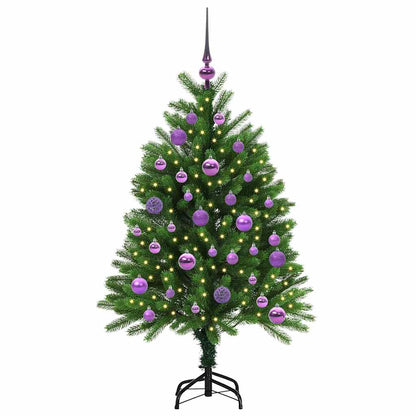 vidaXL Christmas Tree with 150 LEDs with Stand Green 120 cm PE - 49233