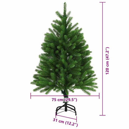 vidaXL Christmas Tree with 150 LEDs with Stand Green 120 cm PE - 49233