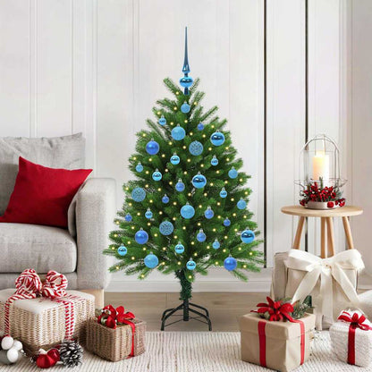 vidaXL Christmas Tree with 150 LEDs with Stand Green 120 cm PE - 49238