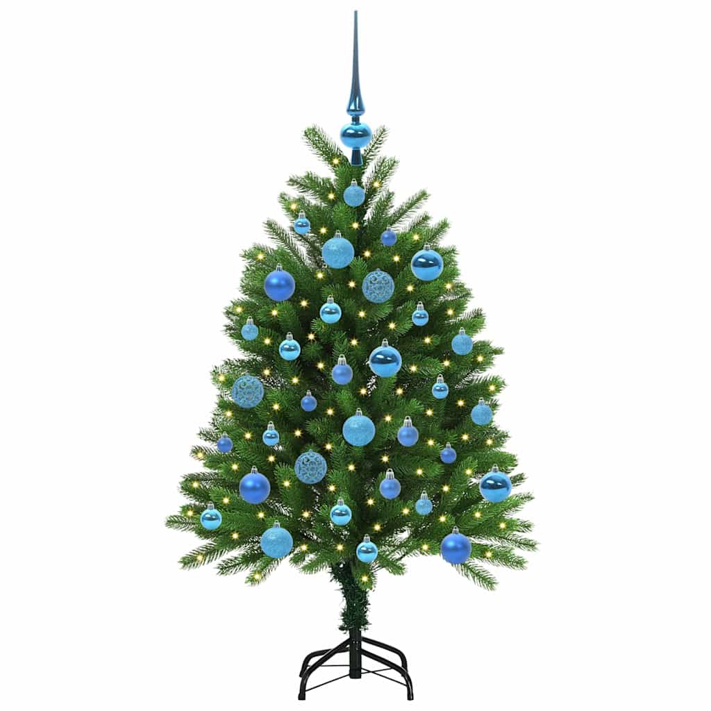 vidaXL Christmas Tree with 150 LEDs with Stand Green 120 cm PE - 49238