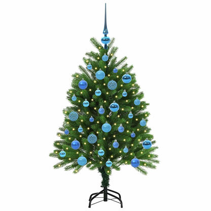 vidaXL Christmas Tree with 150 LEDs with Stand Green 120 cm PE - 49238