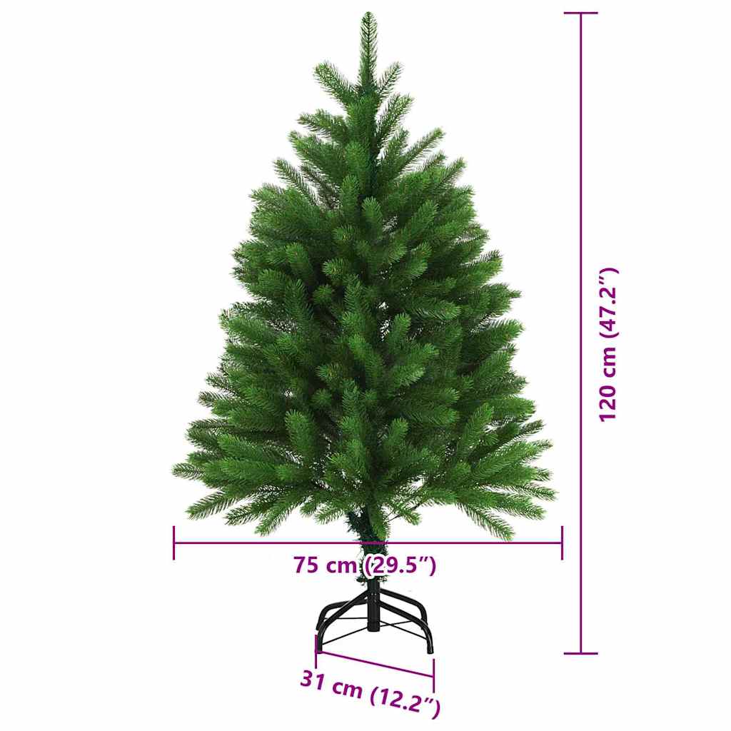 vidaXL Christmas Tree with 150 LEDs with Stand Green 120 cm PE - 49238